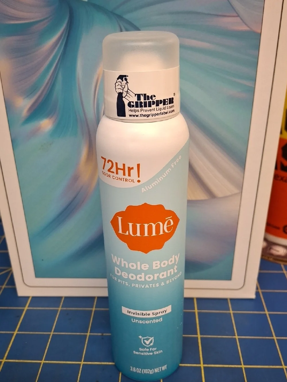 Lume Unscented Whole Body Deodorant Invisible Spray New 102g